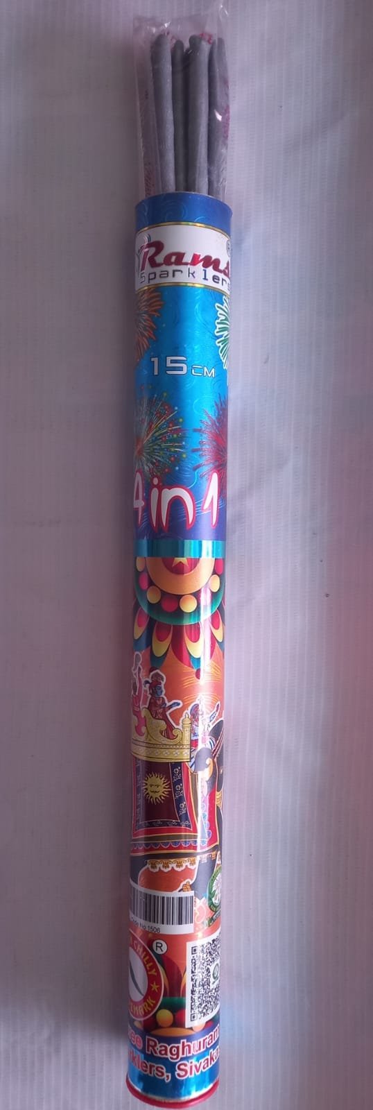 15cm 4 in 1 Color Sparklers TRIO