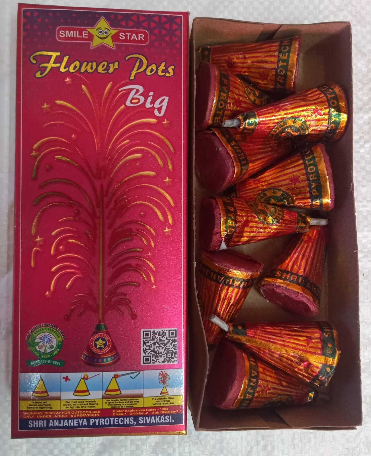 Flower pots Big Anjaneya
