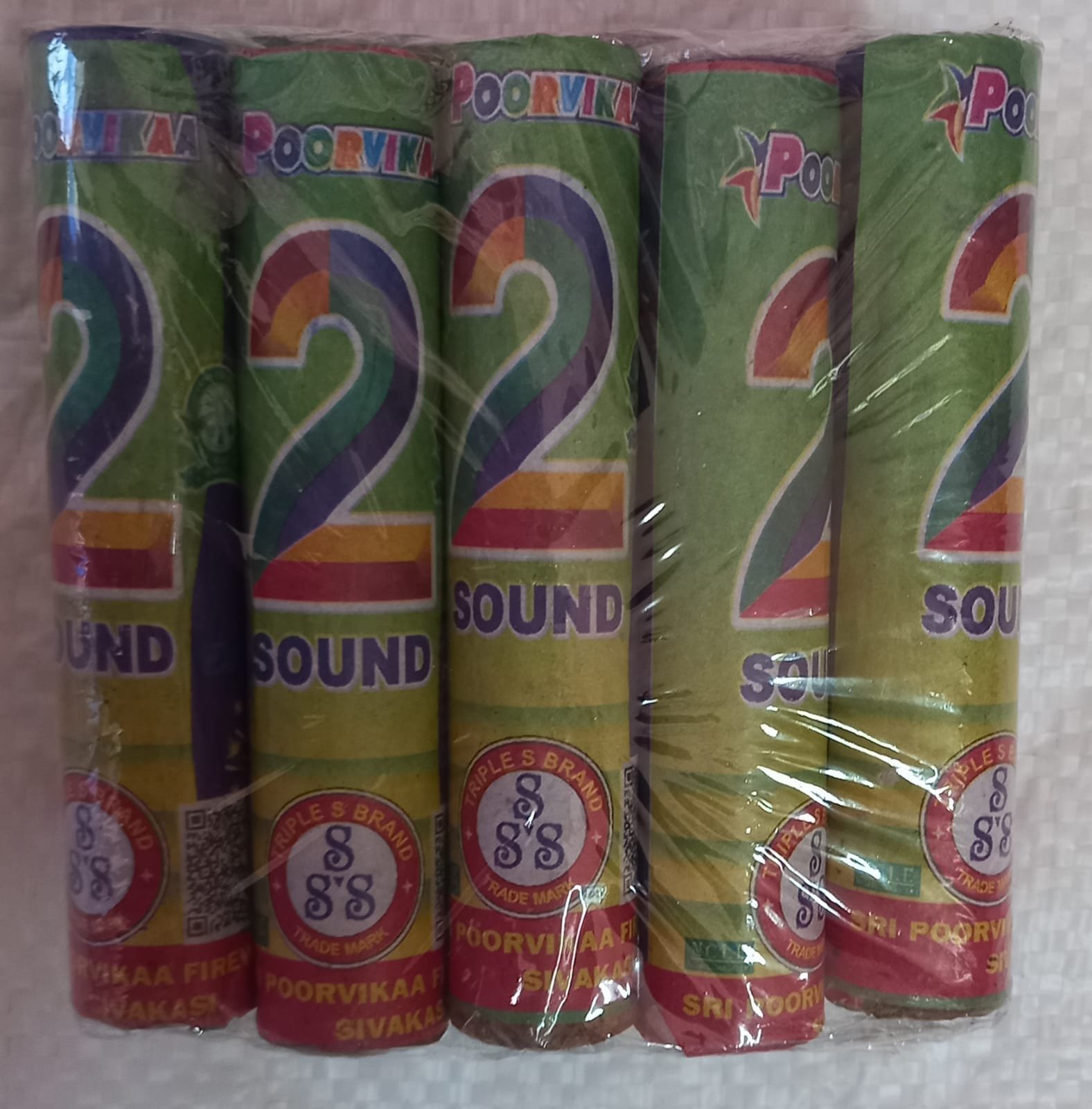2 Sound Crackers Big (5Pcs)