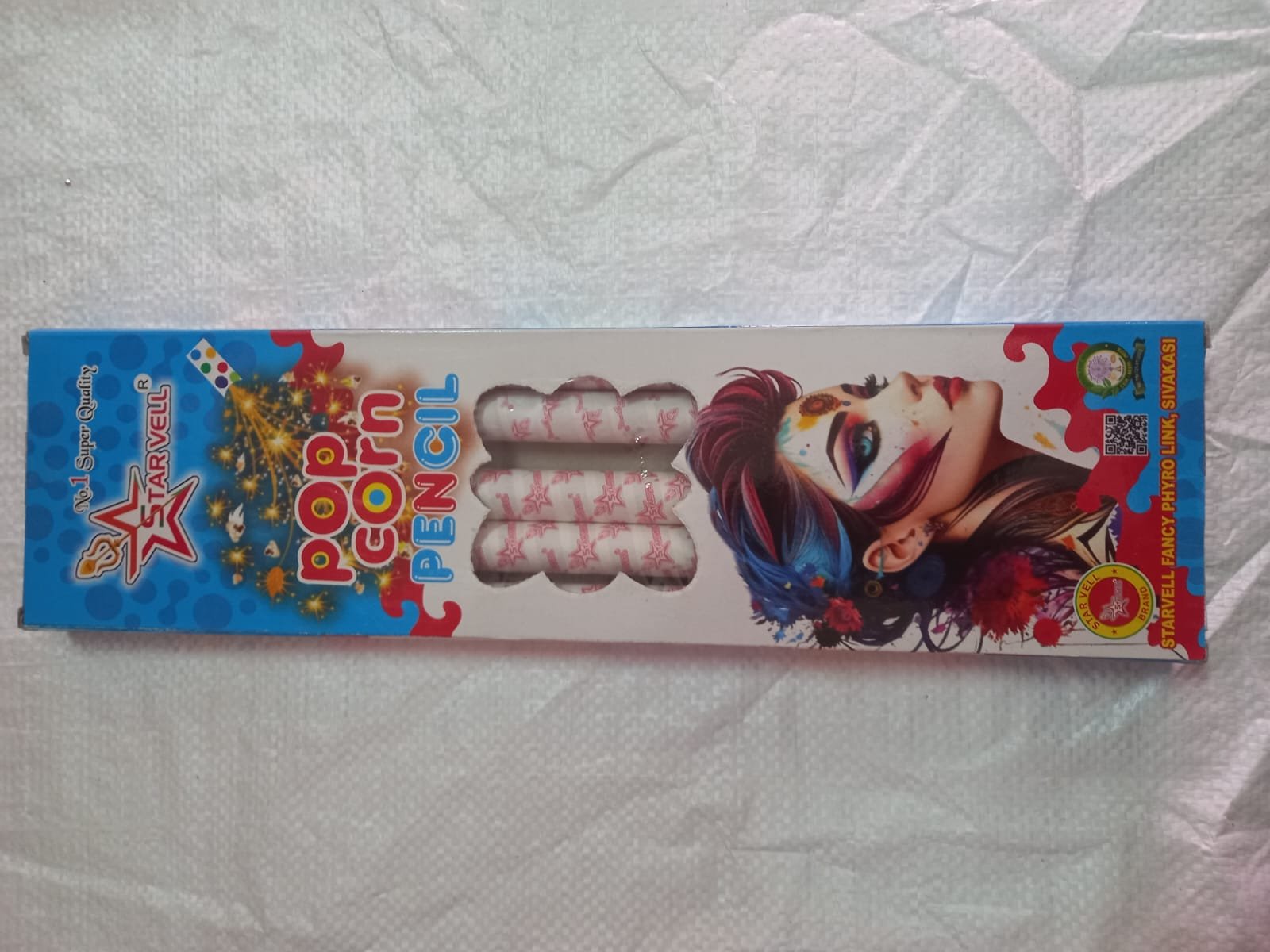 Watter Falls, Popcorn Pencil (5PCS)