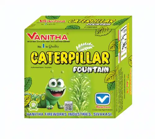 Caterpillar Green (2Pcs) Vanitha F/W