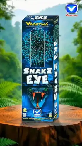 6 Mega Fancy Pipe Snake Eye (1Pcs)